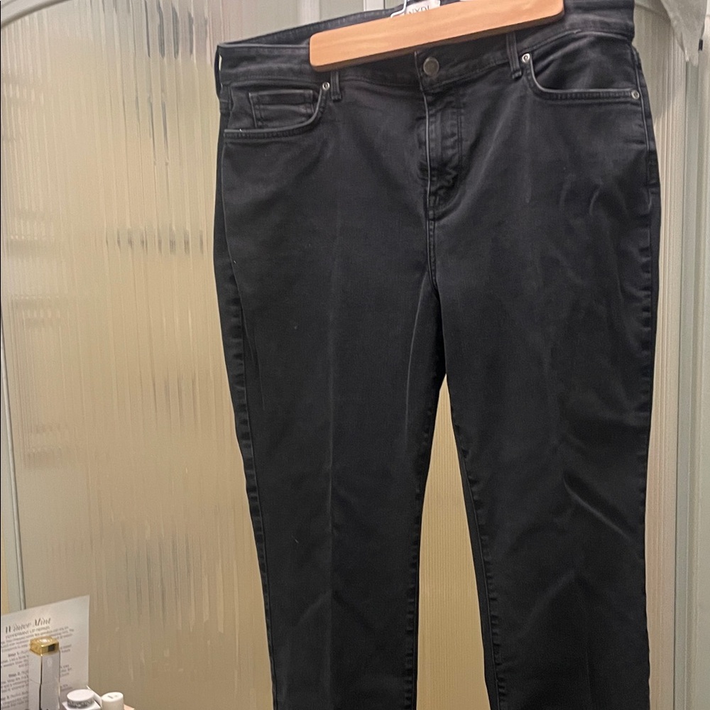 NYDJ- black jeans size 16